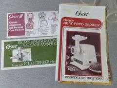 Oster High Output Meat Grinder Model 990-48