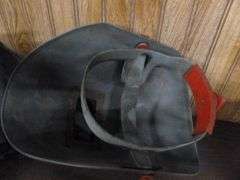 Group Of Welding Rods / Welding Helmets