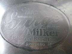 Vintage Babson Brothers  - The Surge Stainless Steel Milker