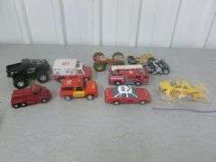 Large Group Of Toys / Emergency Vehicles