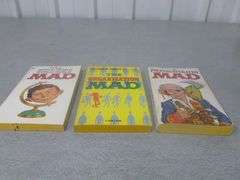 (3) Vintage Mad Books - 1960 / 1971 / 1973 First Printing
