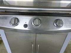 Large Char-Broil Three Burner Propane Grill With Side Burner