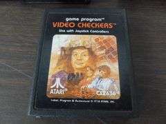 Group Of (10) Vintage Atari Video Games