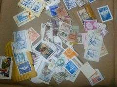 Large Group Of Vintage US & World Stamps