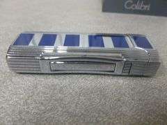 Collectible Colibri Flint Jet Refillable Lighter