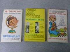 (3) Vintage Mad Books - 1960 / 1971 / 1973 First Printing