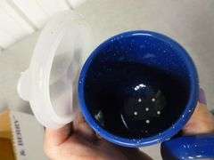 Large Enamelware Salt & Pepper Set