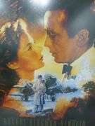 Large MGM - Casablanca 50th Anniversary Framed & Matted Theater Picture