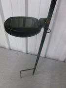 Hand Blown Glass Rock Garden Solar Light - 30" L