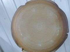 Beautiful Large Glazed Pottery Table Centerpiece - 14" Diameter