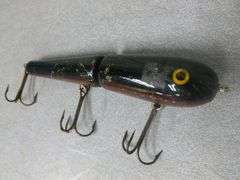 Large Wooden Muskie Crank Bait - 7.5" L