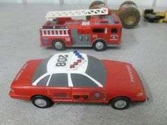 Large Group Of Toys / Emergency Vehicles