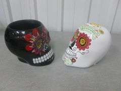 Ceramic Skull Decorations