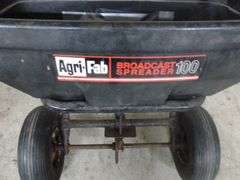 Large Agri-Fab 100 Broadcast Spreader