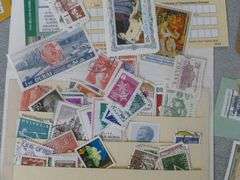 Large Group Of Vintage US & World Stamps
