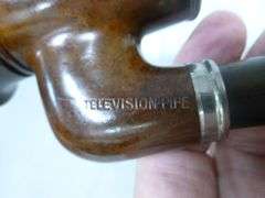 Algerian Briar - Television Smoking Pipe - France