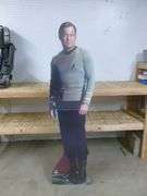 Large Collectible 1992 Paramount - Star Trak Movie Theater Life Size Standup - 71" H