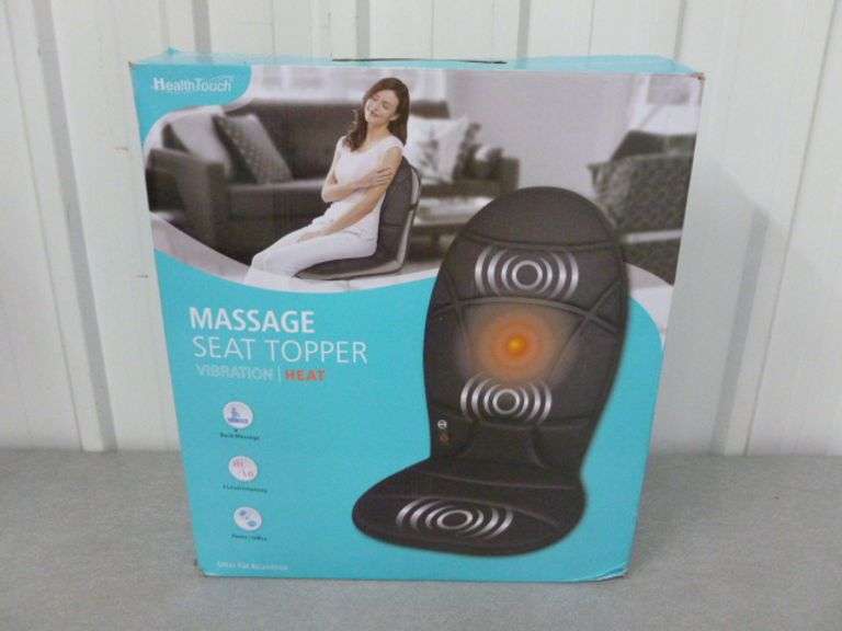 Heath Touch Massage Seat Topper With Vibration / Heat