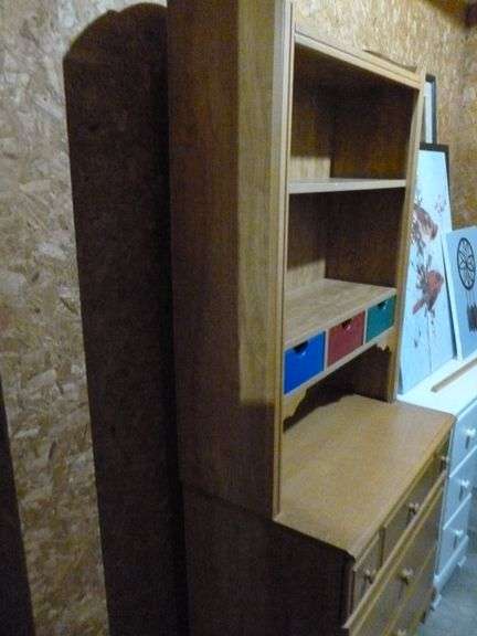 Palliser - 2 piece Wooden Step Back Hutch