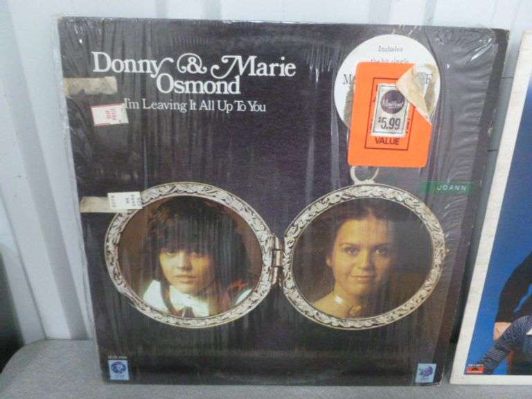 (4) Collector LP Record Albums - Don & Marie Osmond / Everly Brothers Double / Ricky Nelson Double
