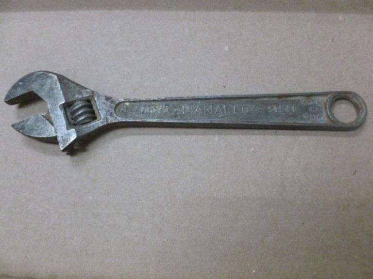 Vintage Diamond Duluth - 8" Adjustable Wrench