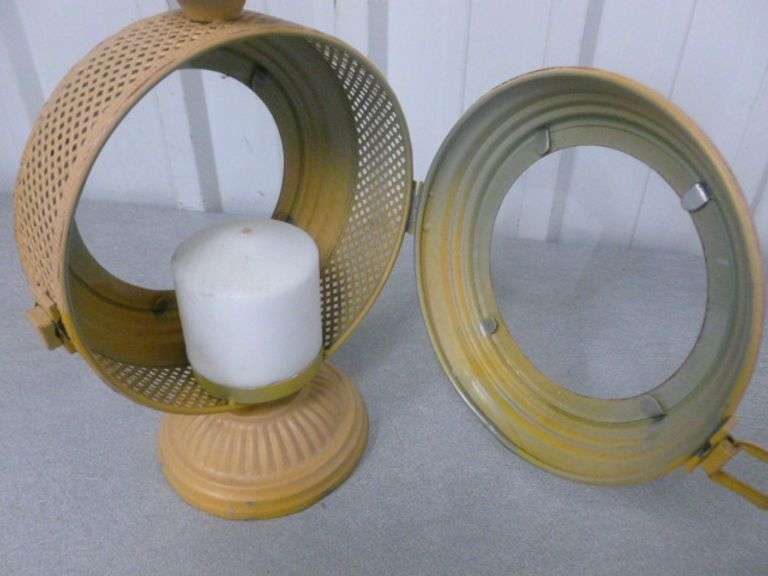 Metal Candle Lantern With New Pillar Candle