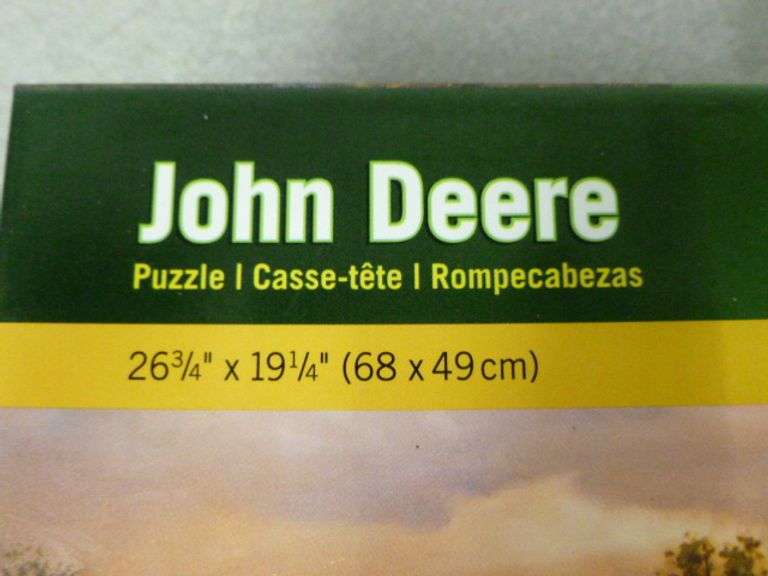 Collectible John Deere 1,000 Piece Puzzle