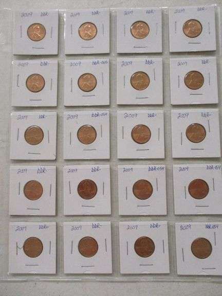 20 - 2009 Lincoln Formative Years Cents w/DDR