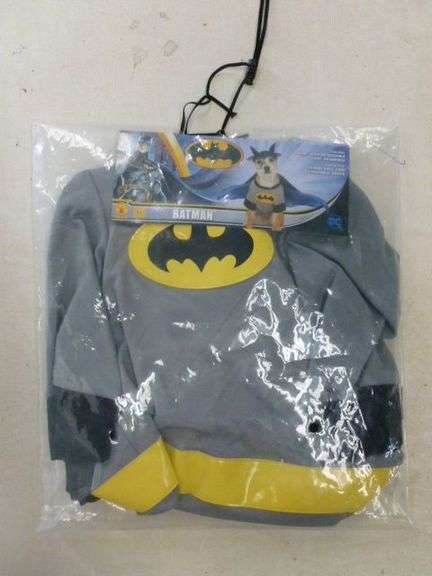 New Batman Dog Costume Size XL