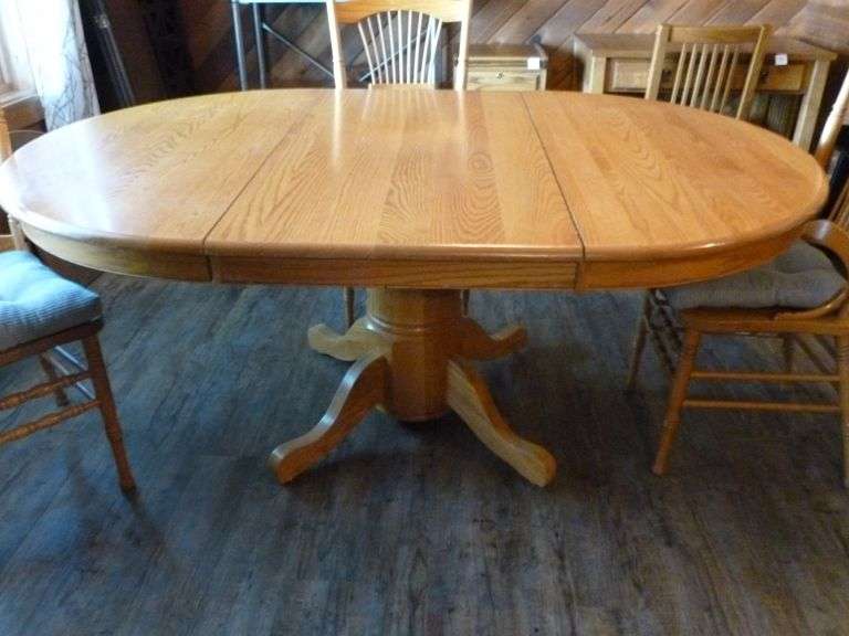 Beautiful Shin - Lee (5) Piece Solid Oak Dining Room Set
