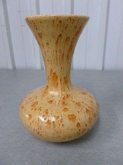 Nice Glazed Ceramic Vase - 9" H