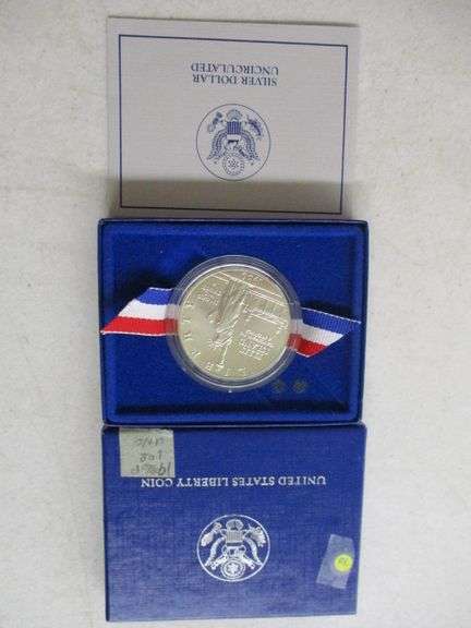 1986 Statue Of Liberty Commemorative Silver Dollar