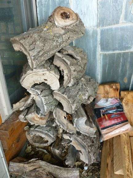 Pile Of Good Campfire Wood / Starter Wood
