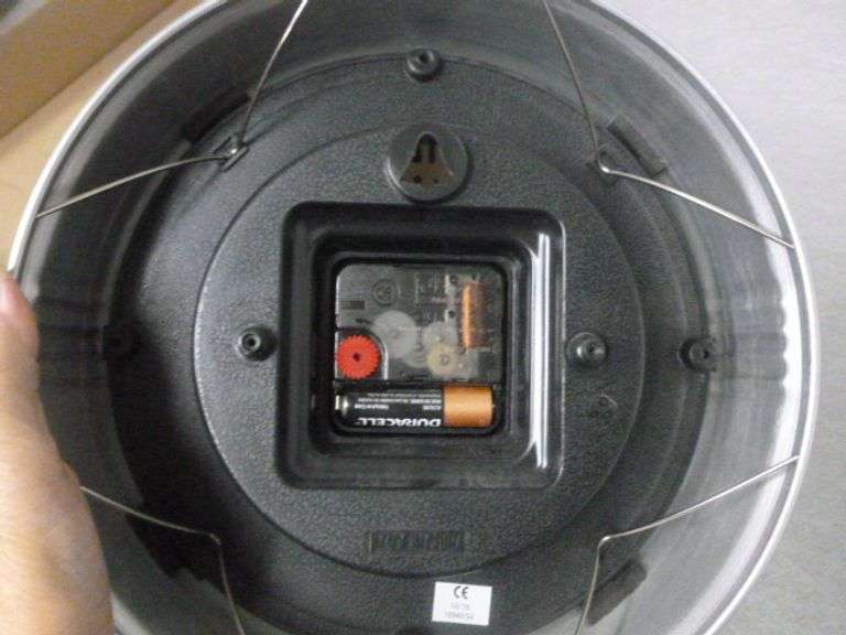 Infinity Battery Operated Wall Clock - 9.5" Diameter