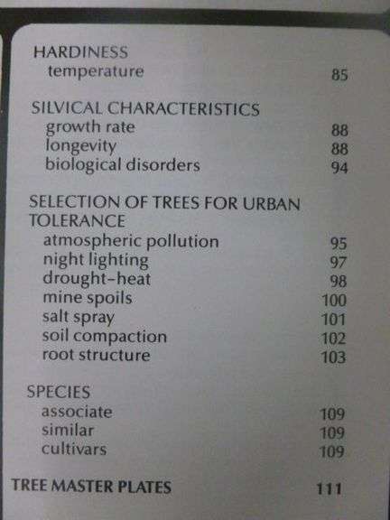 Large Collector Book - Native Trees, Shrubs, and Vines for Urban and Rural America Hardcover Picture