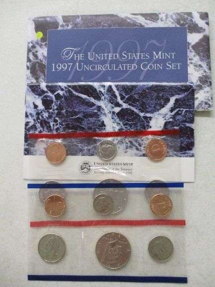 1997 P & D Uncirculated U.S. Mint Set