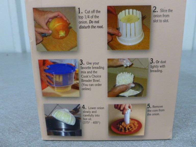 New Cook's Choice Onion Blossom Maker