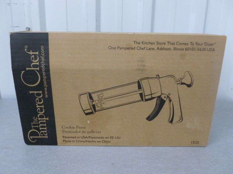 The Pampered Chef Cookie Press No. 1525