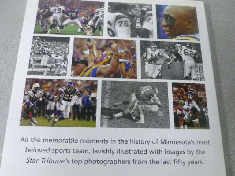 Large Collectible Star Tribune - Minnesota Vikings Hardcover Picture Book