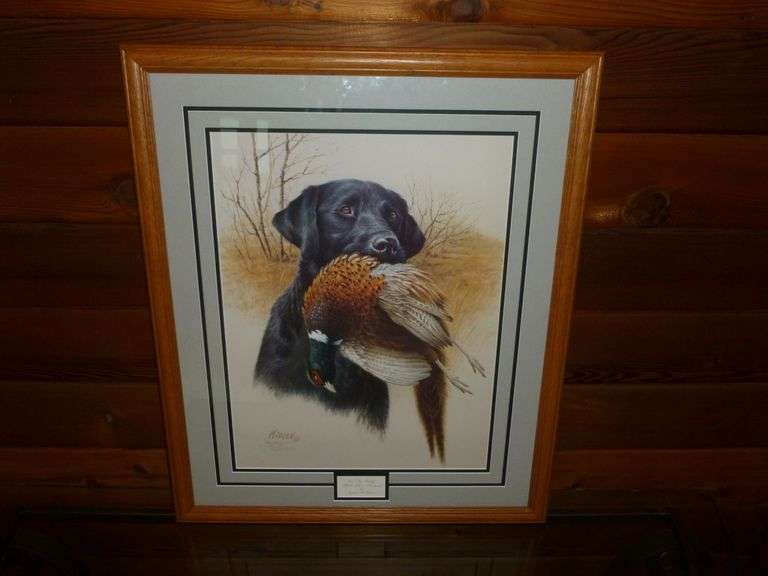 Nice Killen " In The Field " Signed & Numbered Framed & Matted Print