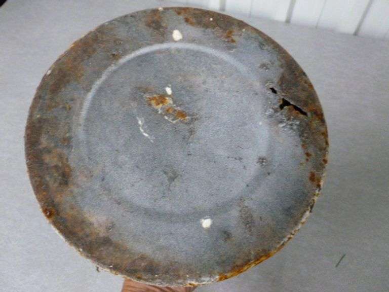 Vintage Metal Water Jug For Decor
