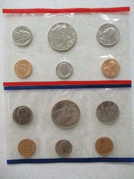 1989 P & D Uncirculated U.S. Mint Set