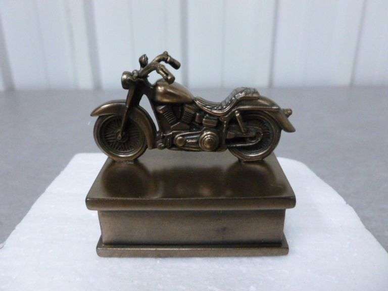 New Small Scale - Motorcycle Themed Keepsake / Hide Box
