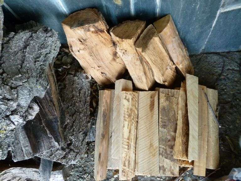 Pile Of Good Campfire Wood / Starter Wood