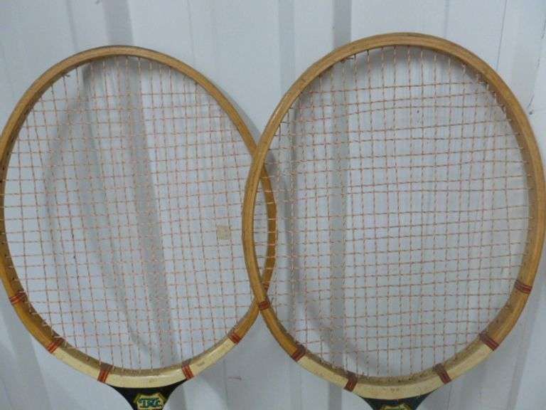 Group Of (4) Vintage TMC Badminton Rackets