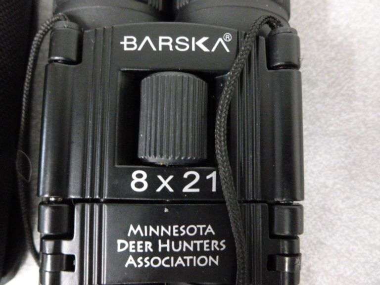 Barska Minnesota Deer Hunters Asso. - 8 x 21 Binoculars With Case