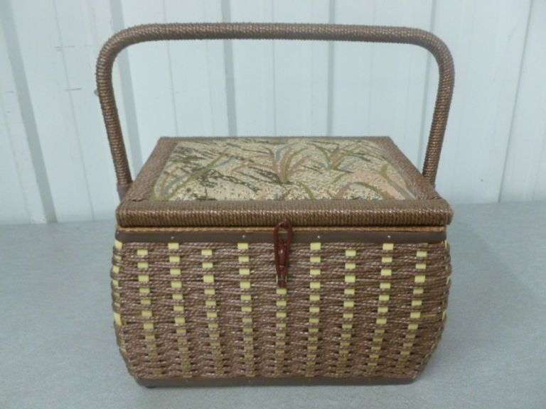 Sewing Basket - Flip Lid