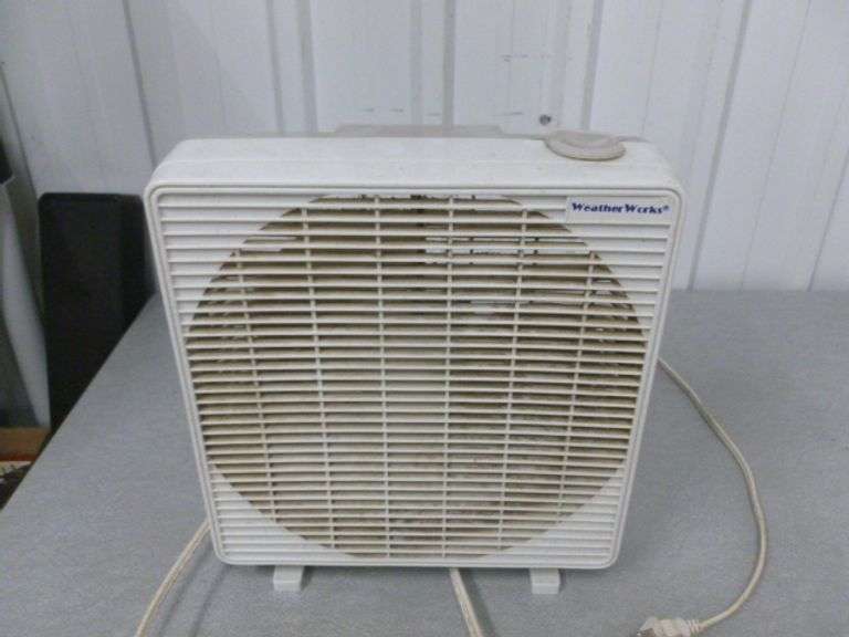 Weather Works 3 Speed 10" Tabletop Fan