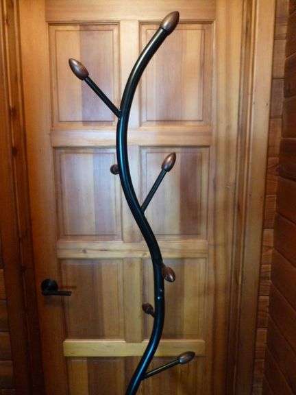 Nice Hall Coat Tree - Metal Framed - 71" H
