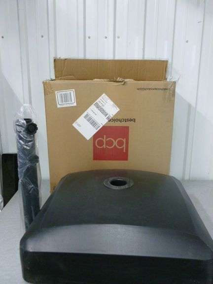 New - BCP Portable Poly Patio Umbrella Stand - With Weight Filling Area